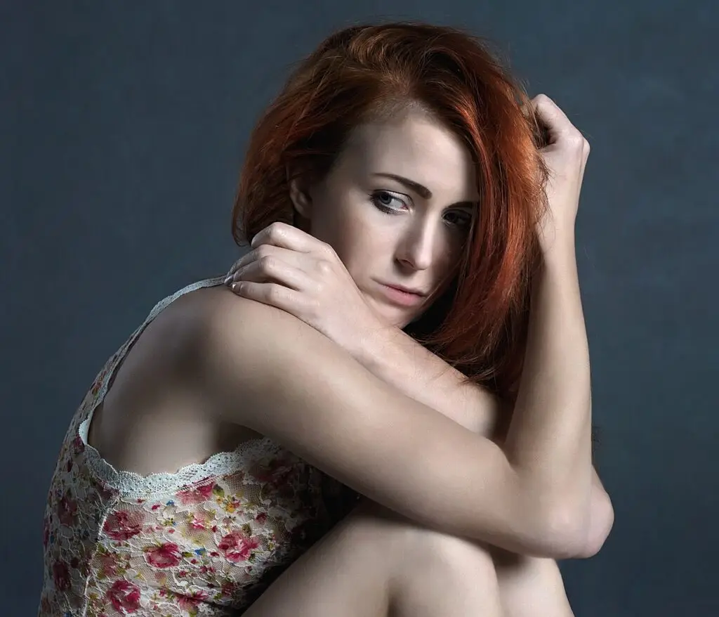 Sadness overwhelms when going through a tough breakup.